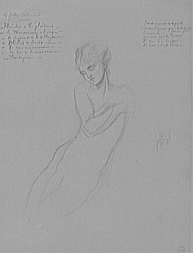 Étude de femme nue pour Galatée_0