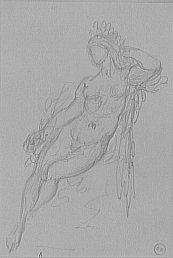 Étude de femme nue pour Galatée_0