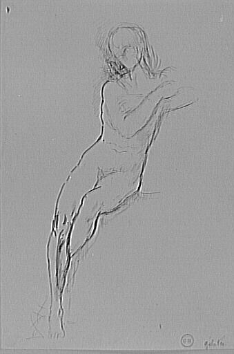 Étude de femme nue pour Galatée_0