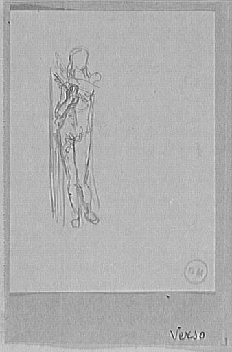 Étude de femme nue pour Médée pour Jason et Médée_0