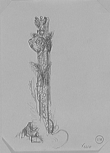 Étude de colonne pour Jason et Médée_0