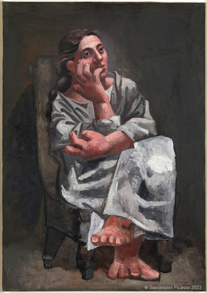 Femme assise, Pablo Picasso, 1920
