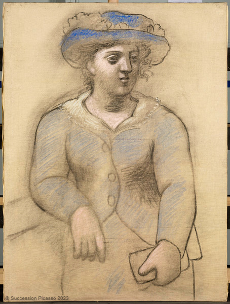 Femme au chapeau_0