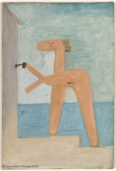 Baigneuse ouvrant une cabine, Pablo Picasso, 1928
