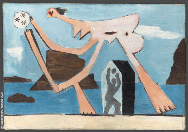 Joueurs de ballon sur la plage, Pablo Picasso, 1928