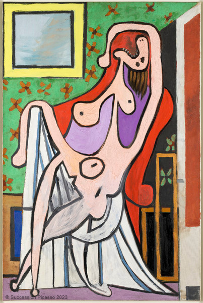 Grand Nu au fauteuil rouge, Pablo Picasso, 1929
