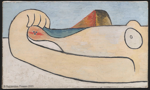 Femme étendue sur la plage, Pablo Picasso, 1929