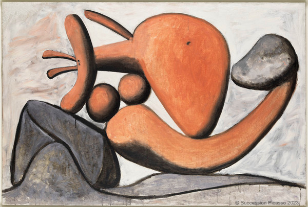 Femme lançant une pierre, Pablo Picasso, 1931