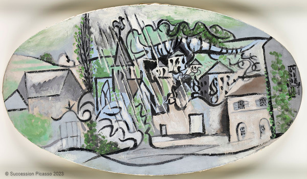 Boisgeloup sous la pluie, Pablo Picasso, 1932