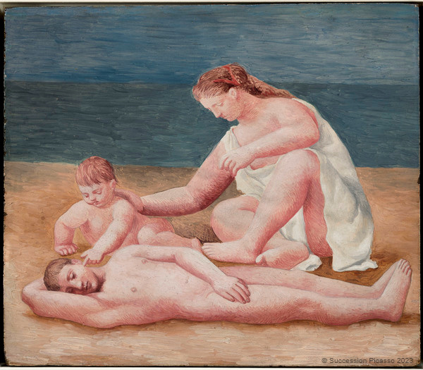 Famille au bord de la mer, Pablo Picasso, été 1922