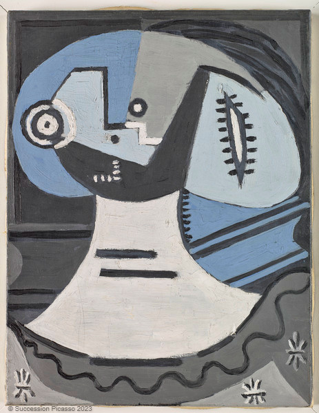 Femme à la collerette — Pablo Picasso