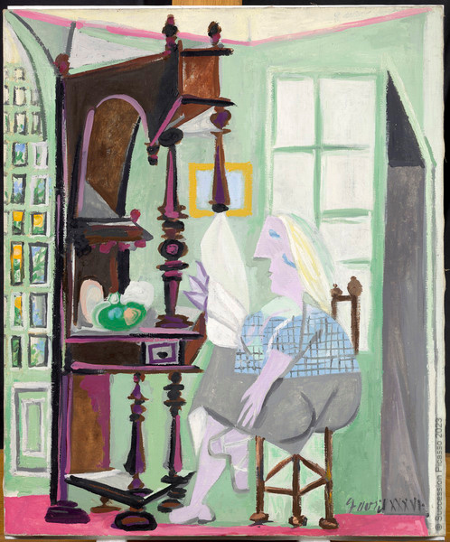 Femme au buffet, Pablo Picasso, 1936