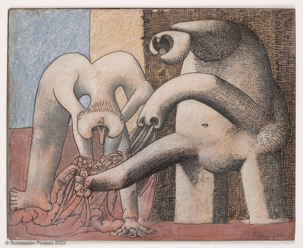 Deux Femmes nues sur la plage, Pablo Picasso, 1937