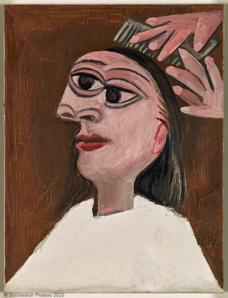 La Coiffure, Pablo Picasso, 1938