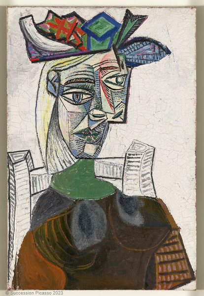 Femme assise au chapeau, Pablo Picasso, 1939