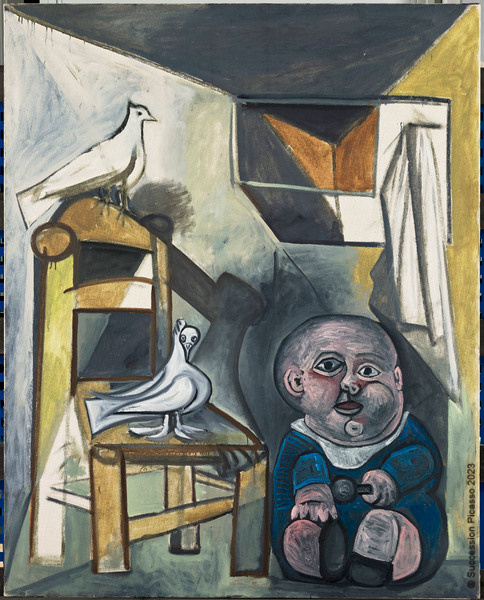 L'Enfant aux colombes, Pablo Picasso, 1943