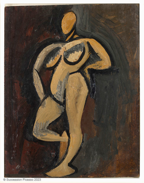 Nu debout, Pablo Picasso, printemps 1908
