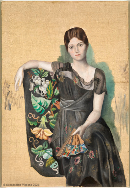 Portrait d'Olga dans un fauteuil_0