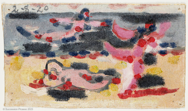 Trois Personnages au bord de la mer, Pablo Picasso, 1920