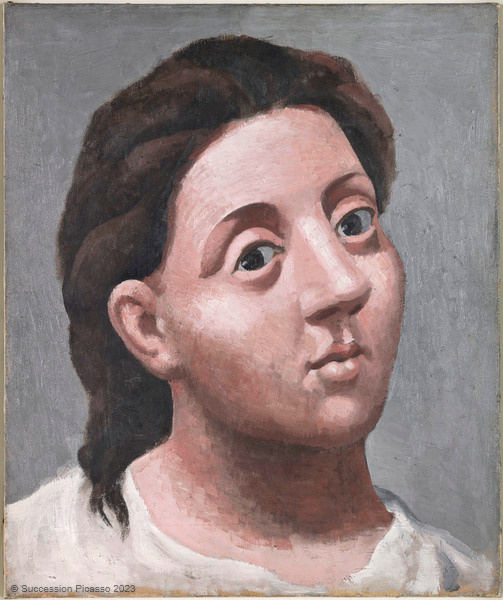 Tête de femme, Pablo Picasso, 1921