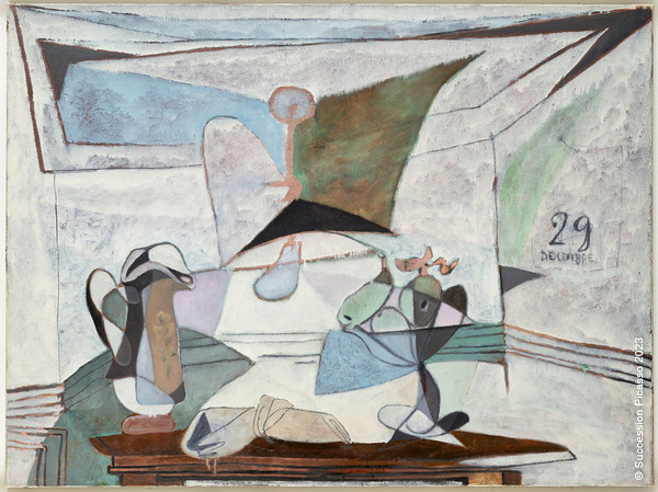 Nature morte à la lampe, Pablo Picasso, 1936