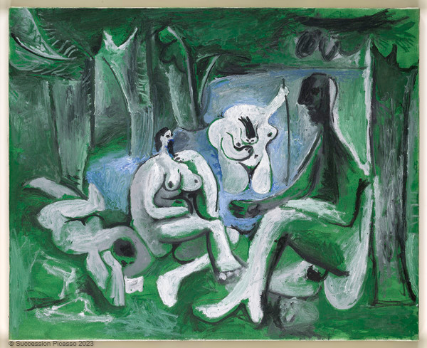 Le Déjeuner sur l'herbe d'après Manet, Pablo Picasso, 1961