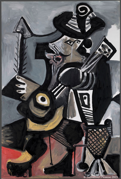 Musicien, Pablo Picasso, 1972