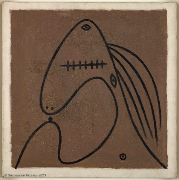 Tête de femme, Pablo Picasso, hiver 1927-1928