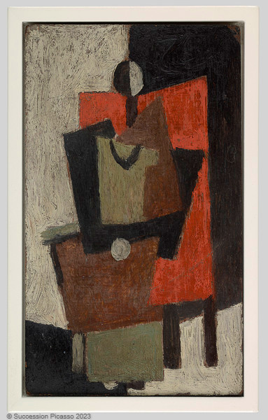 Femme dans un fauteuil rouge, Pablo Picasso, 1918