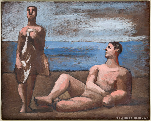 Deux Baigneurs, Pablo Picasso, hiver 1921