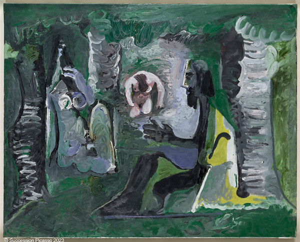 Le Déjeuner sur l'herbe d'après Manet, Pablo Picasso, 1961
