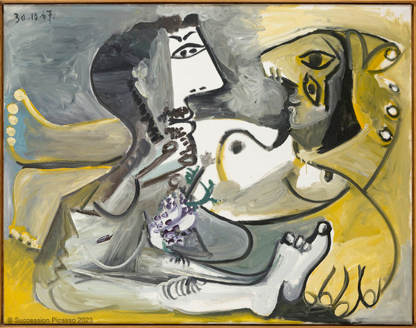 Couple, Pablo Picasso, 1967