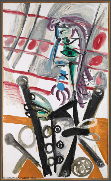 Piero à la presse, Pablo Picasso, 1969