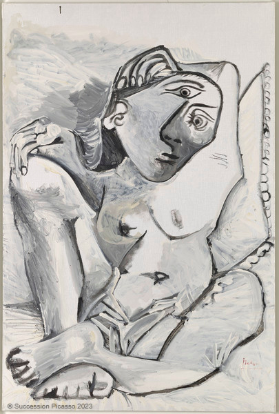 Femme à l'oreiller, Pablo Picasso, 1969
