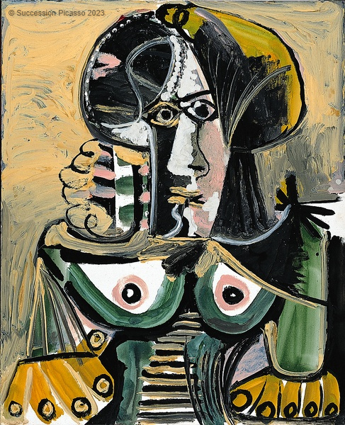 Femme assise, Pablo Picasso, 1971