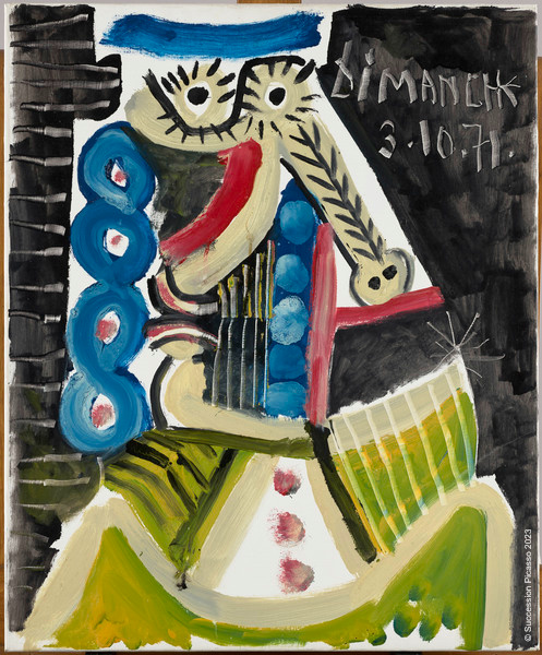 Dimanche, Pablo Picasso, 1971
