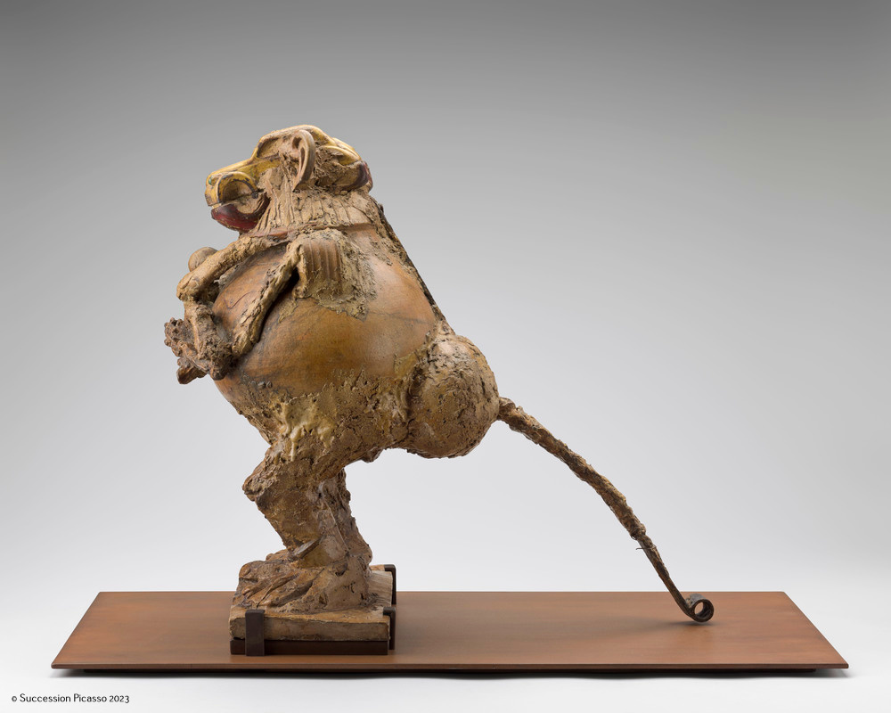 La Guenon et son petit_1
