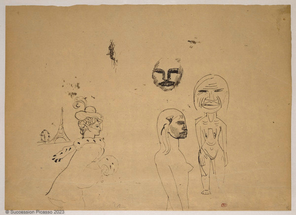 La Parisienne et figures exotiques_0