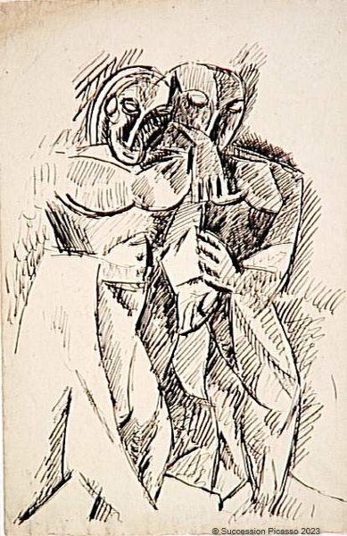 Étude pour "L'Amitié"_0