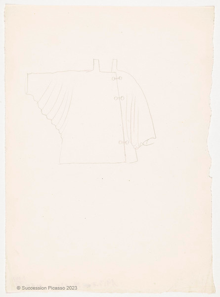 Étude pour le ballet Parade: costume du prestidigitateur chinois_0