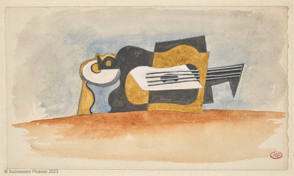 Guitare et compotier_0