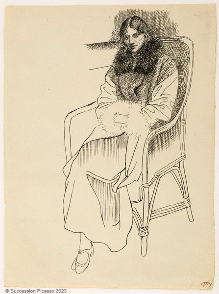 Olga dans un fauteuil_0