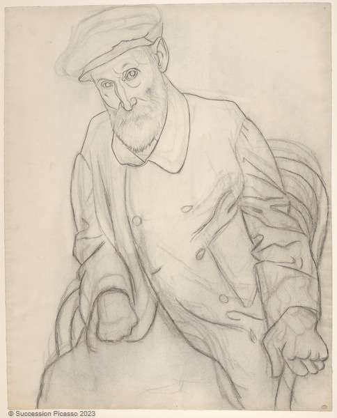 Portrait d'Auguste Renoir, d'après une photographie_0