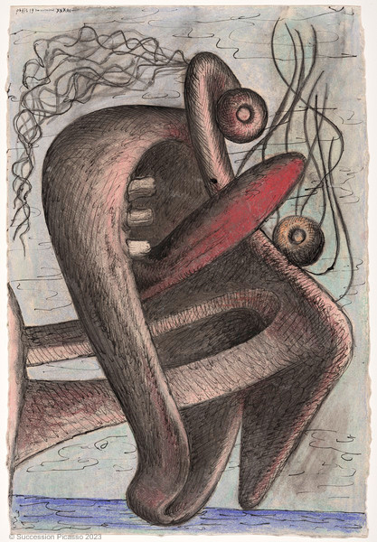 Figure au bord de la mer_0
