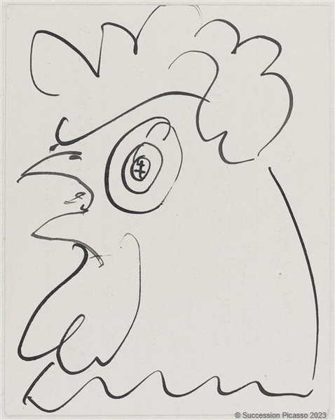 Tête de coq à la croix de Lorraine_0