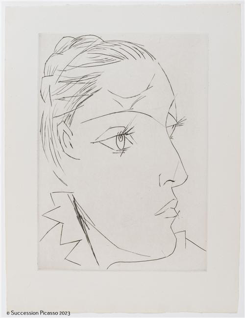 Portrait de Dora Maar au chignon. II_0