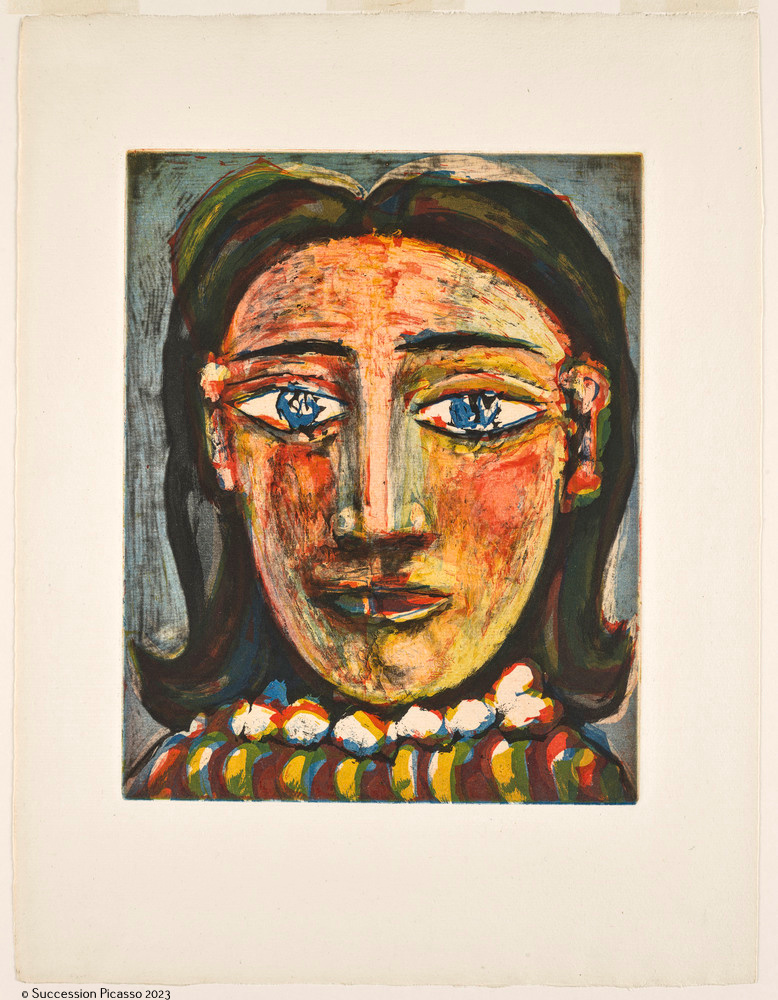 Tête de femme n°1. Portrait de Dora Maar_0