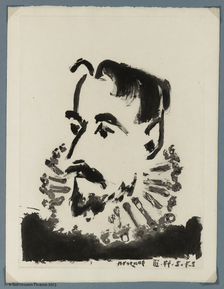 Portrait d'homme à la fraise (Portrait d'El Greco?)_0