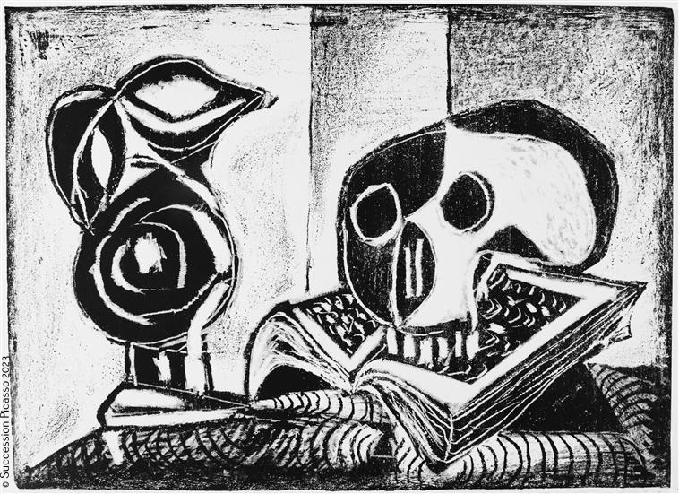 Le Pichet noir et la tête de mort_1