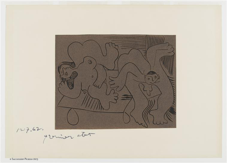 "Joseph et la femme de Potiphar", d'après le Tintoret et Rembrandt_0